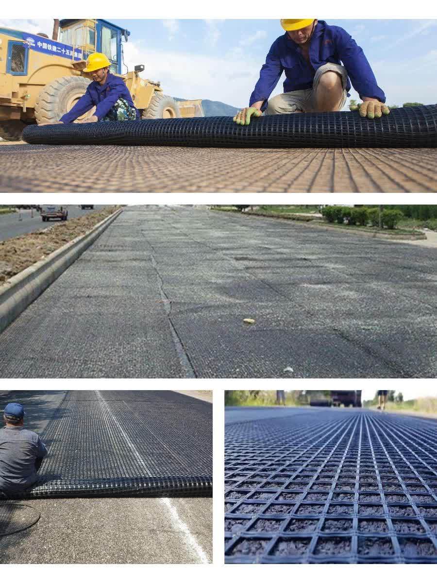 钢塑土工格栅在多场景中的应用与技术优势解析